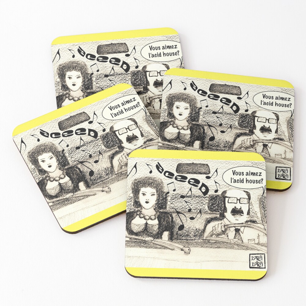 Item preview, Coasters (Set of 4) designed and sold by Botchy-Botchy.