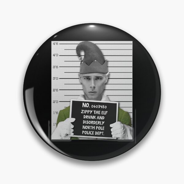 Item preview, Funny Prison Elf Mugshot Jailed Arrested On Christmas Shirt Gear designed and sold by DynamicDesign.