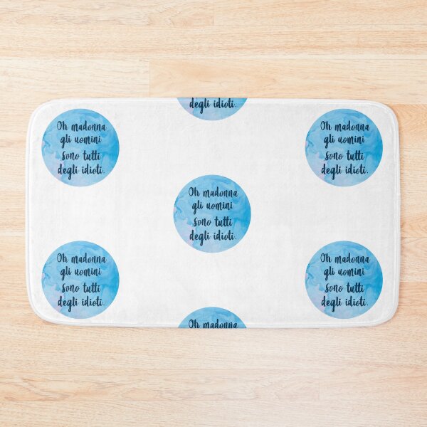 Item preview, Without fail men are idiots Quote Blue | Maya Bishop | Carina DeLuca designed and sold by smolsawyer.