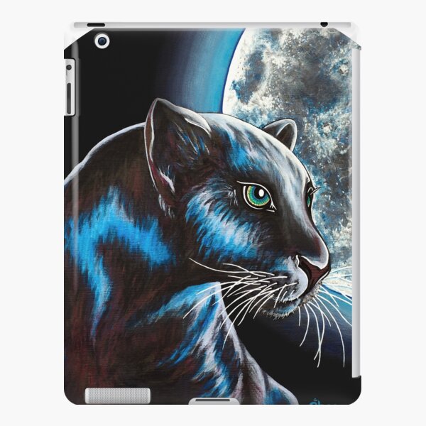 Moon Panther - Shee Endangered Retro Animals iPad Snap Case
