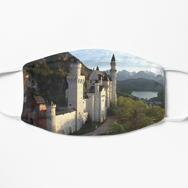 Neuschwanstein Castle in the Spring Mask