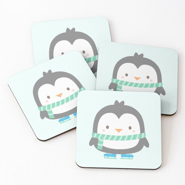 Item preview, Cute Little Penguin with Scarf designed and sold by rustydoodle.