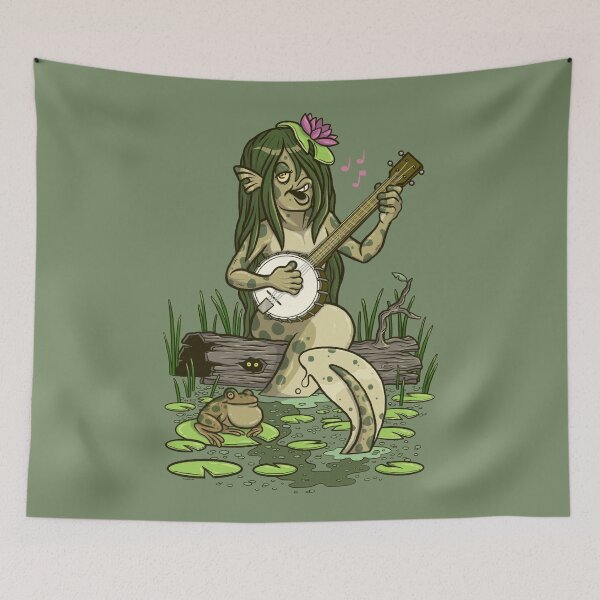 Item preview, Siren of the Swamp designed and sold by Jennifer-Smith.