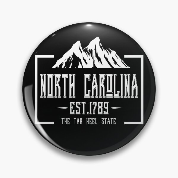 Item preview, North Carolina The Tarheel State Est. 1789 Stylish Art NC Pride Shirt Gear designed and sold by DynamicDesign.