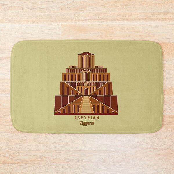 Item preview, Assyrian Ziggurat designed and sold by doniainart.