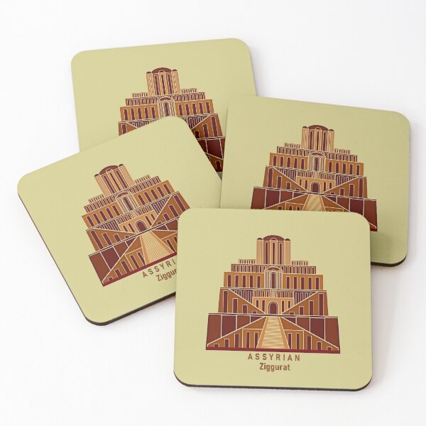 Item preview, Assyrian Ziggurat designed and sold by doniainart.