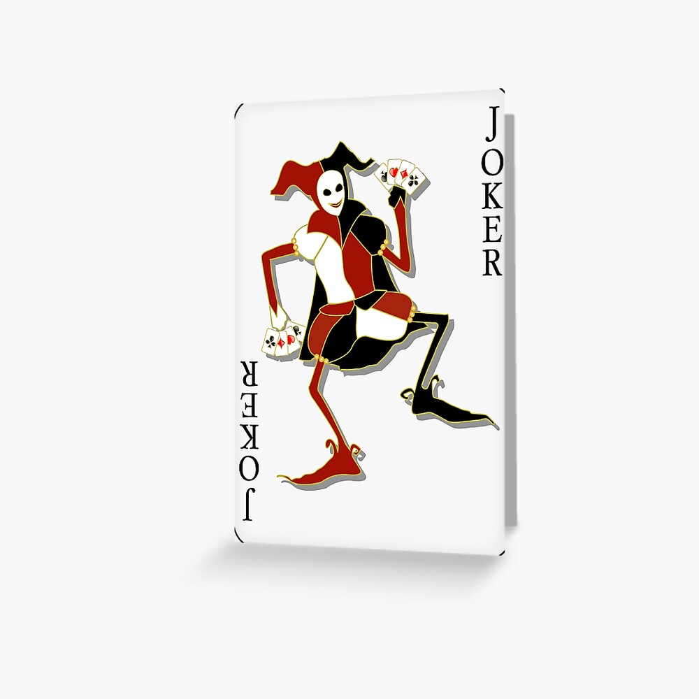 joker-card-print-greeting-card-for-sale-by-spacerocket-redbubble