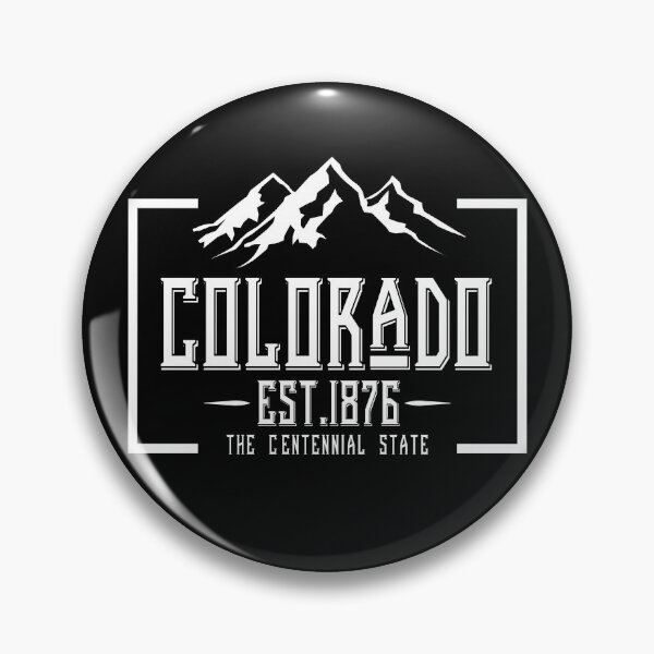 Item preview, Colorado The Centennial State Est. 1876 Stylish Art CO Pride Shirt Gear designed and sold by DynamicDesign.