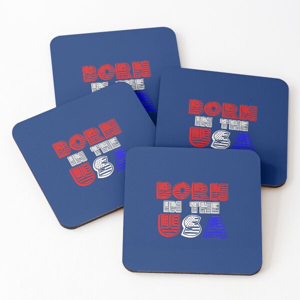 Item preview, BORN IN THE USA  "USA" - UNITED STATES OF AMERICA designed and sold by Local-Crew.