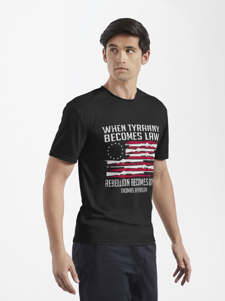 rebellion becomes duty shirt