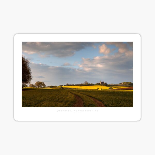 Weethley, Worcestershire Sticker