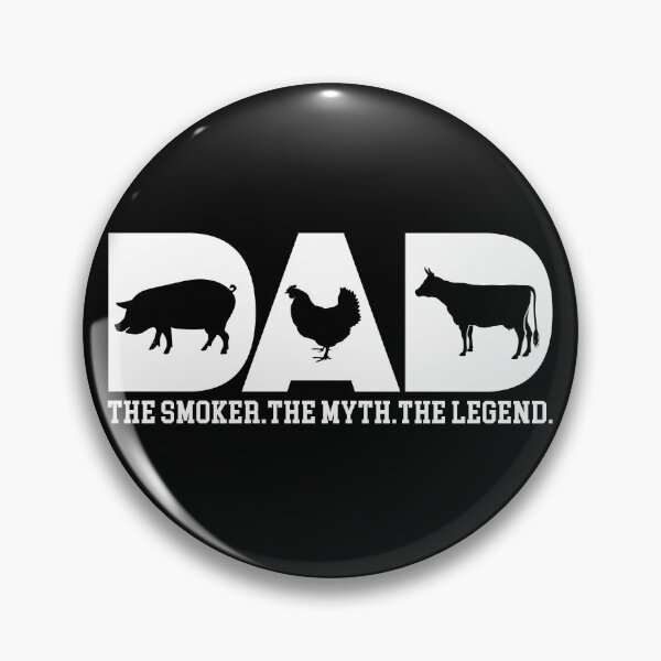 Item preview, Dad The Smoker The Myth The Legend Grill Cooker Shirt Gear designed and sold by DynamicDesign.