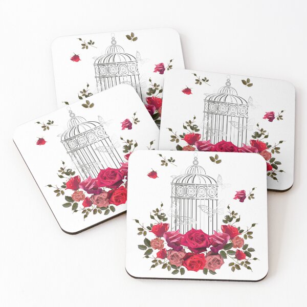 Item preview, Roses on the butterfly cage designed and sold by WeeraS.