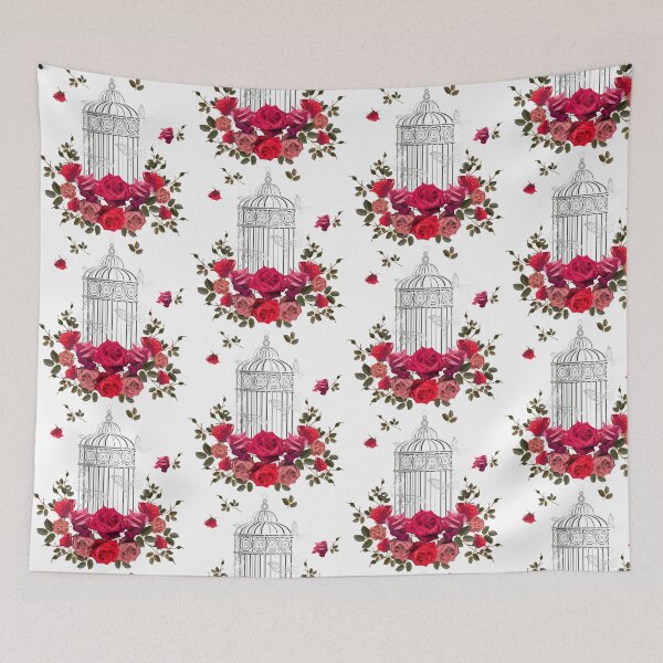 Item preview, Roses on the butterfly cage designed and sold by WeeraS.