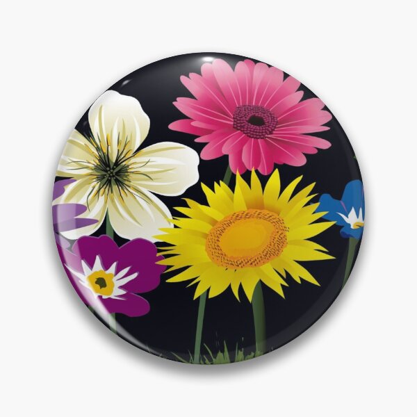 Item preview, Colorful Flowers Pattern Spring Women Face Mask designed and sold by 2blackcherries.