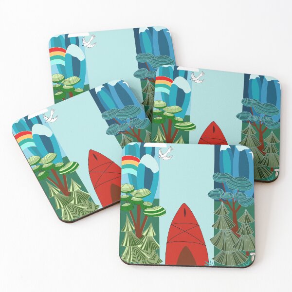 Item preview, Canoe adventure on the river by day and night designed and sold by Scandi Shop .