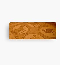 Mosaics in Petra Canvas Print