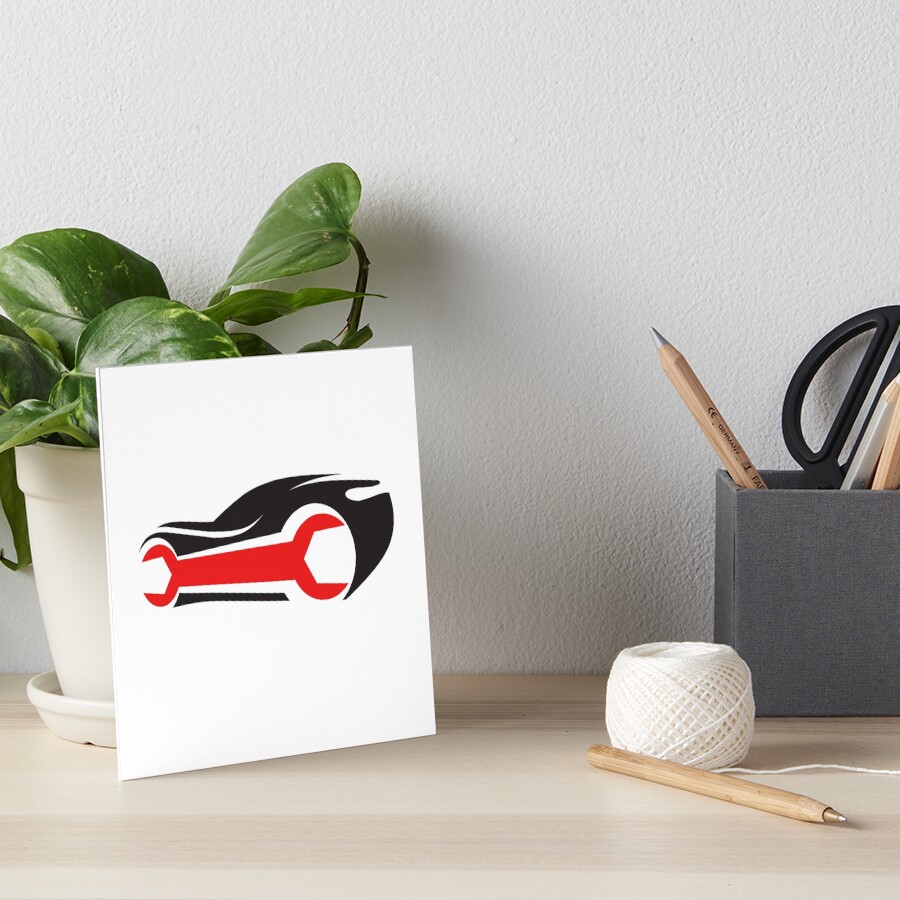 Item preview, Art Board Print designed and sold by technohack.