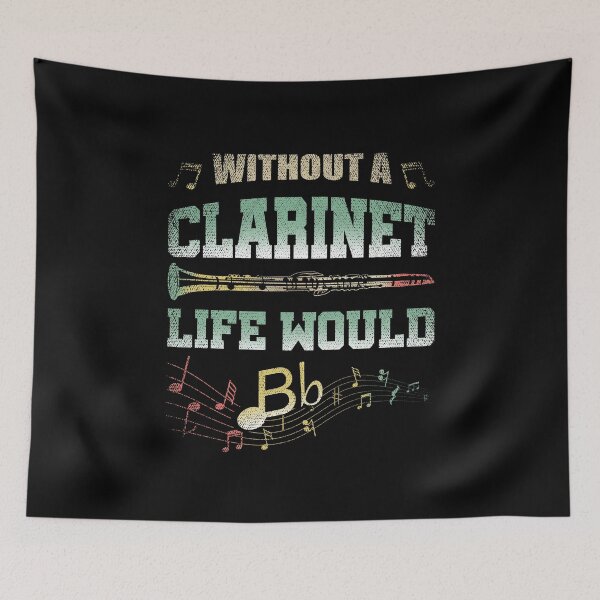Item preview,  what determines the life of the musician. A clarinetist will know it! designed and sold by bestshirtdesign.