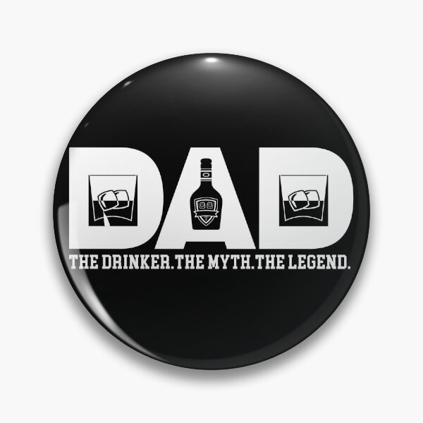 Artikelvorschau, Vati der Trinker der Mythos der Legenden-Whisky-Hemd-Gang entworfen und verkauft von DynamicDesign.