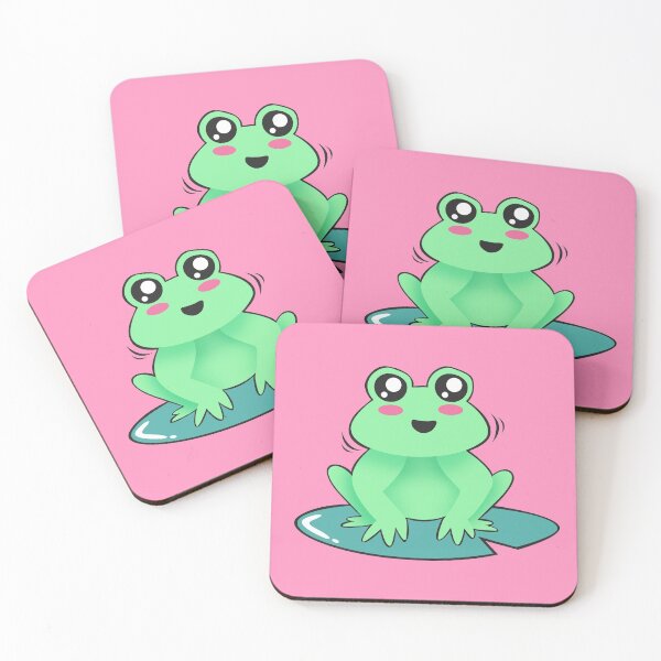 Item preview, Cute Kawaii Frog designed and sold by BrightLightArts.