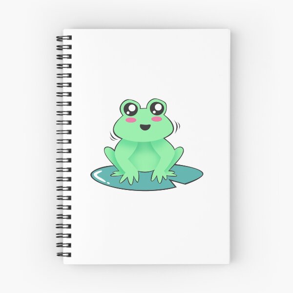 Item preview, Cute Kawaii Frog designed and sold by BrightLightArts.