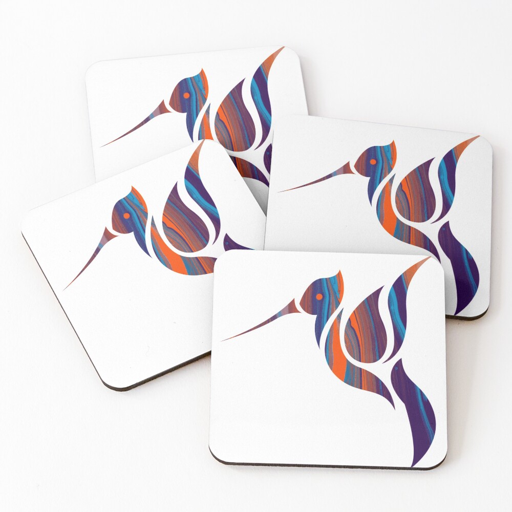 Item preview, Coasters (Set of 4) designed and sold by technohack.