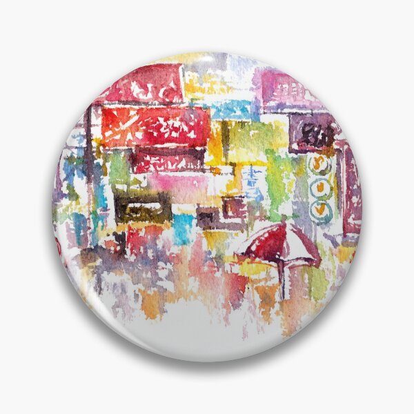 Item preview, HK Mongkok Watercolors designed and sold by Leafbear Studio.