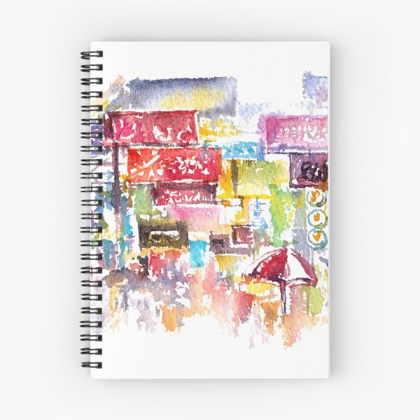 Item preview, HK Mongkok Watercolors designed and sold by Leafbear Studio.