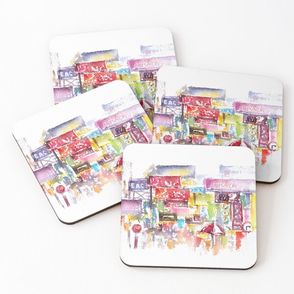 Item preview, HK Mongkok Watercolors designed and sold by Leafbear Studio.