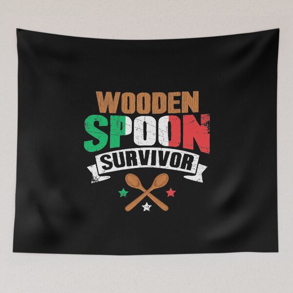 Item preview, Wooden Spoon Survivor designed and sold by Captain Mood.