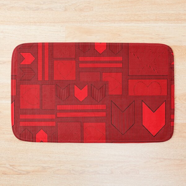 Item preview, Hearts and Stripes (Red) designed and sold by PositiveWarfare.