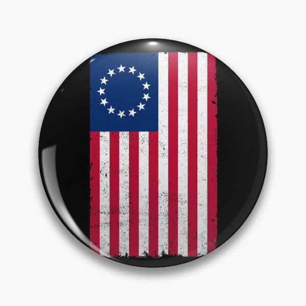 Item preview, Patriotic Betsy Ross American Flag 13 Colonies 76 Flag Shirt Gear designed and sold by DynamicDesign.