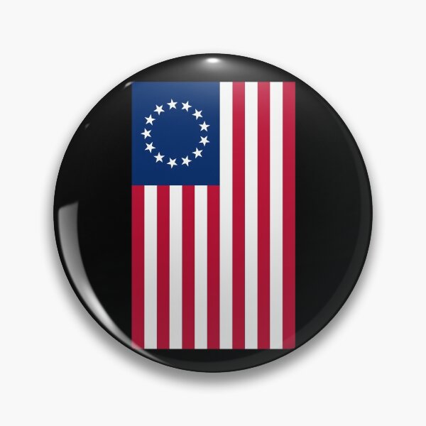 Item preview, Patriotic Betsy Ross American Flag 13 Colonies 76 Flag Shirt Gear designed and sold by DynamicDesign.