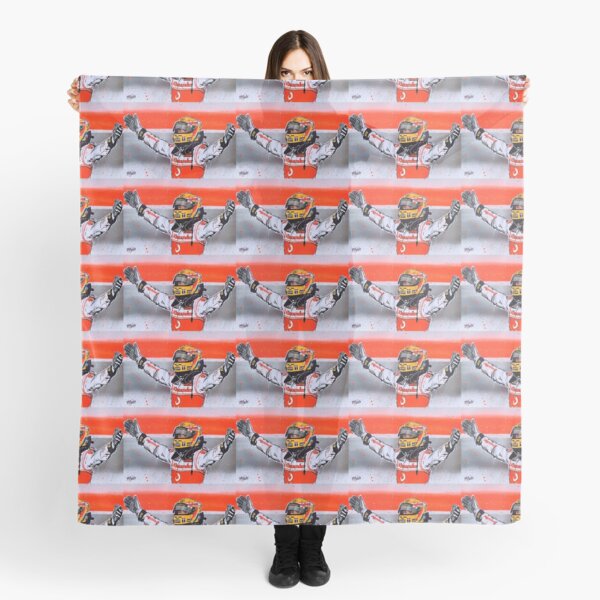 Lewis Hamilton - McLaren F1 graffiti painting by DRAutoArt Scarf