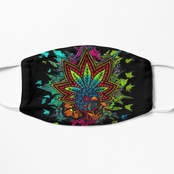 Plant Medicine Flat Mask