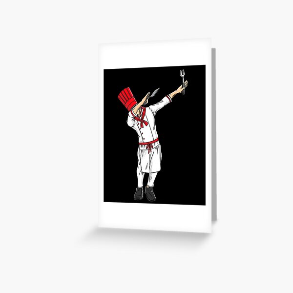 Item preview, Dabbing Hibachi Chef designed and sold by Captain Mood.