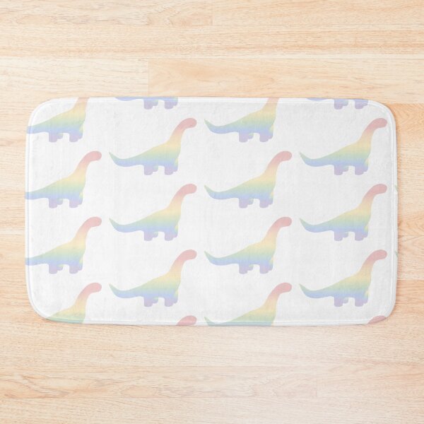 Item preview, Rainbow Pastel Gradient Dinosaur (White Background) designed and sold by elrathia.