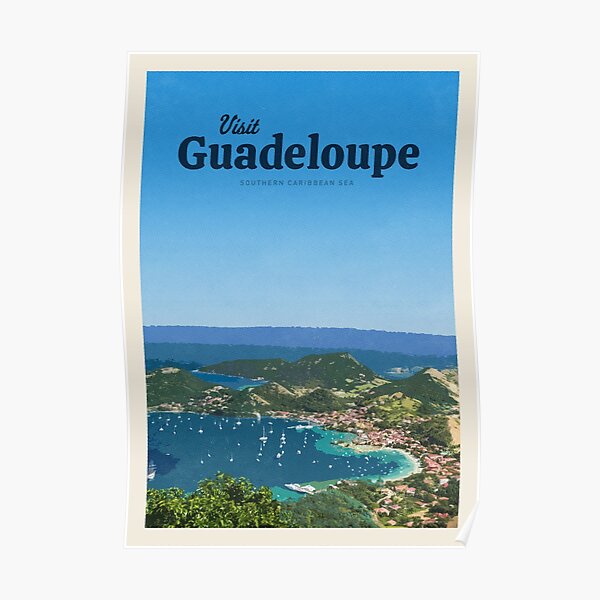 Visiter la Guadeloupe Poster