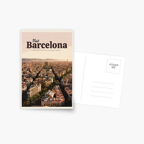 Item preview, Visit Barcelona designed and sold by CallumGardiner.