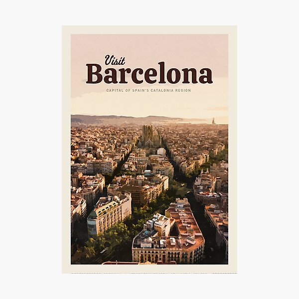 Item preview, Visit Barcelona designed and sold by CallumGardiner.