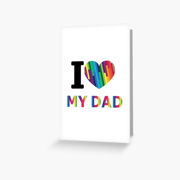 Item preview, I love my dad designed and sold by TopDesignArt.