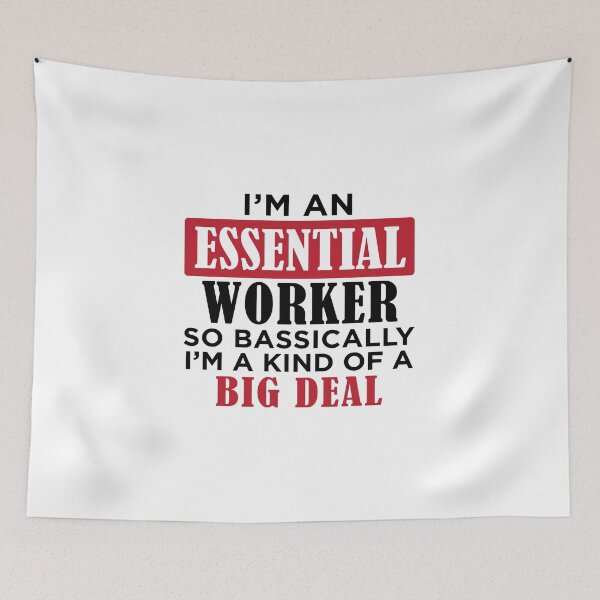 Item preview, essential worker designed and sold by OzyManDiaS90.