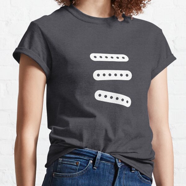 SINGLE COIL - GUITAR PICKUPS WHITE Classic T-Shirt