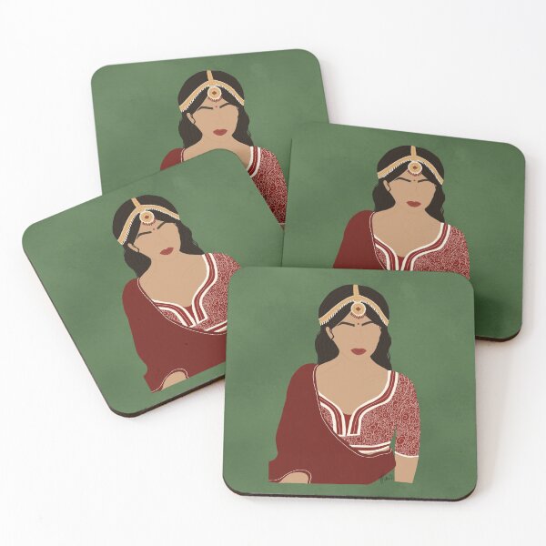 Item preview, Minimalist Indian Canadian Desi Woman  designed and sold by vdantesart.