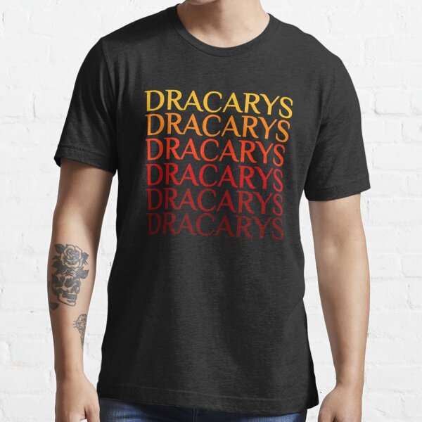 Dracarys Dragon Drogon GOT Retro Vintage Men Women Funny Birthday Gifts Essential T-Shirt