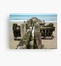 Breakwater Canvas Print