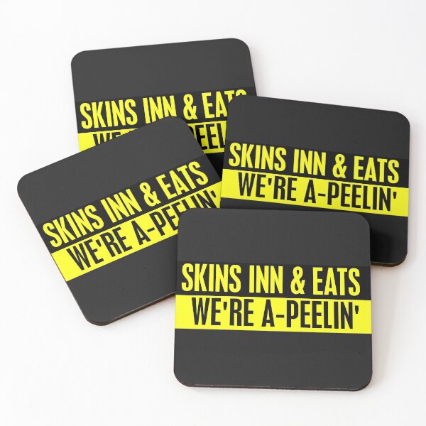 Item preview, THE SKINS INN & EATS - (HOMECOMING) BUMPER STICKER LOGO designed and sold by Local-Crew.