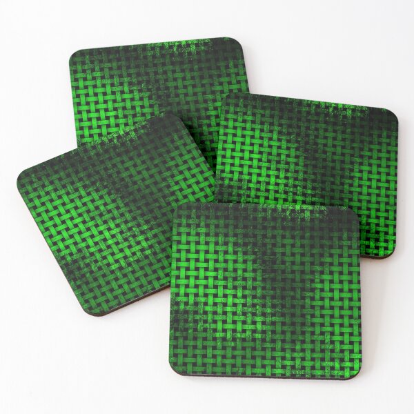 Item preview, Green Abstract Weave Pattern designed and sold by MarkUK97.