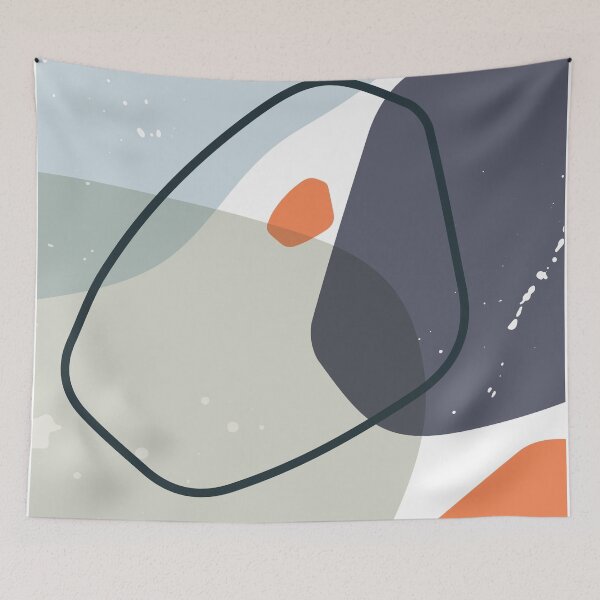 Item preview, Abstract Minimalist No 4 designed and sold by UrbanEpiphany.